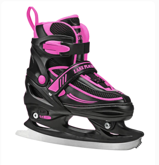 RDS Ice Skate Summit Adjustable Pink