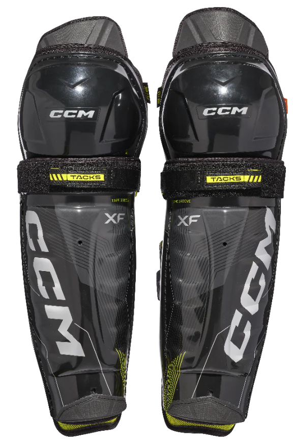 CCM Shin Guards Tacks XF Snr