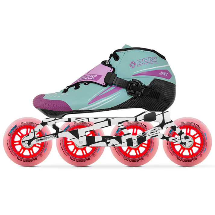 BONT Inline Speed Set Jet Unity Elemental Purple-Blue 90mm
