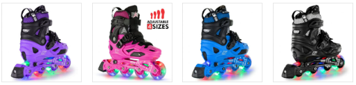 CRAZY Inline Skates Blade Ultra Adjustable