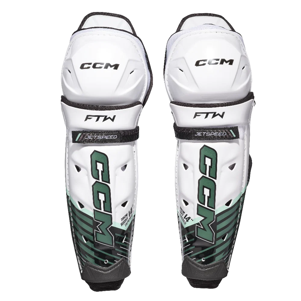 CCM Shin Guards Jetspeed FTW Jnr